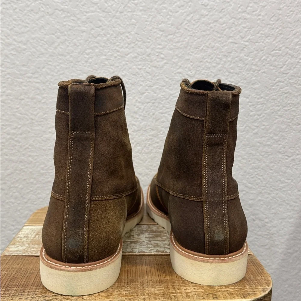 Nisolo All Weather Mateo Leather Boots Brown Size 12
